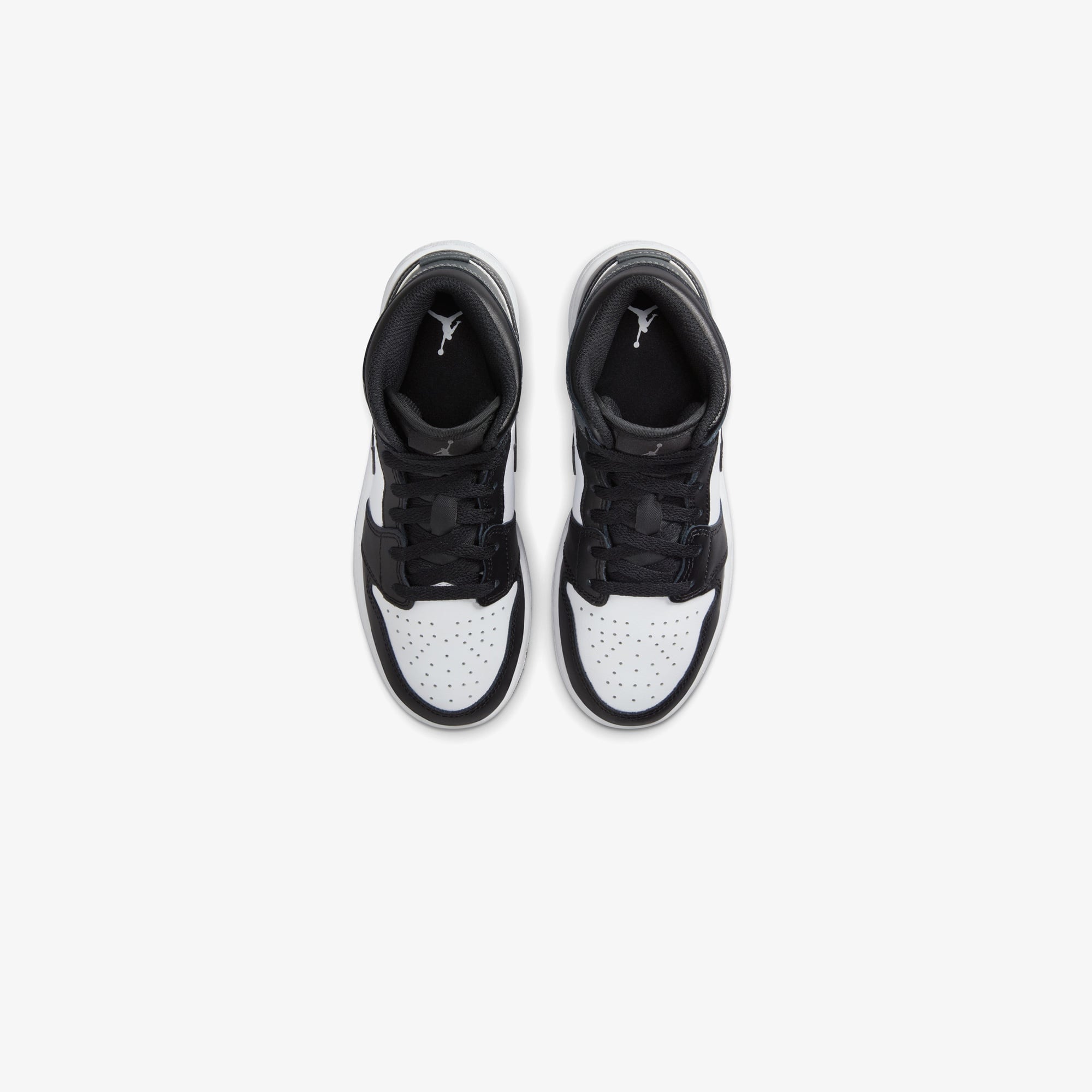 Jordan Air 1 Mid Genç Siyah Spor Ayakkabı