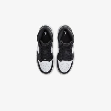  Jordan Air 1 Mid Genç Siyah Spor Ayakkabı