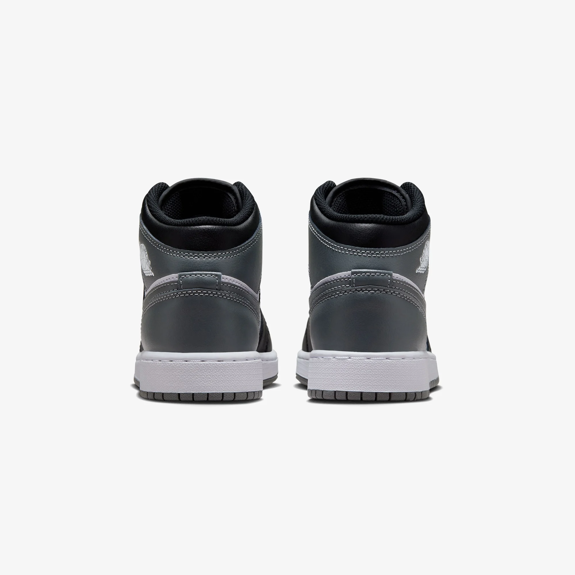 Jordan Air 1 Mid Genç Siyah Spor Ayakkabı