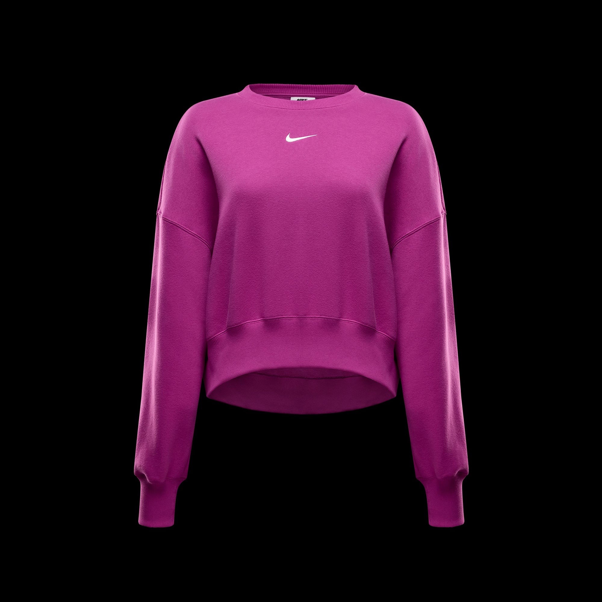 Nike Sportswear Phoenix Fleece Kadın Mor Sweatshirt
