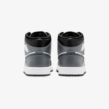  Jordan Air 1 Mid Erkek Siyah Spor Ayakkabı