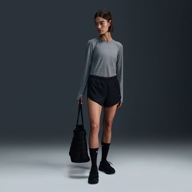  Nike One Classic Dri-Fit Kadın Gri Sweatshirt