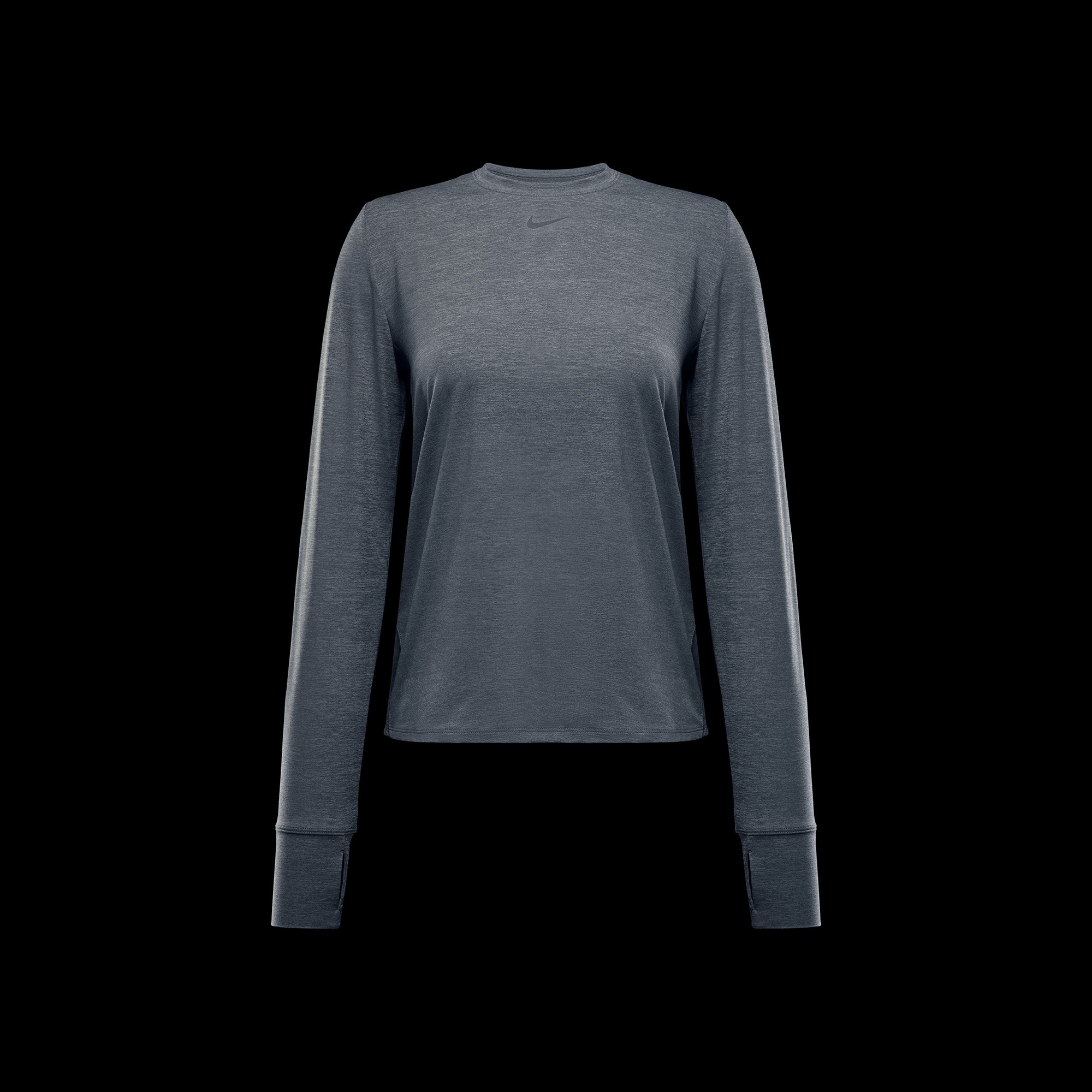 Nike One Classic Dri-Fit Kadın Gri Sweatshirt