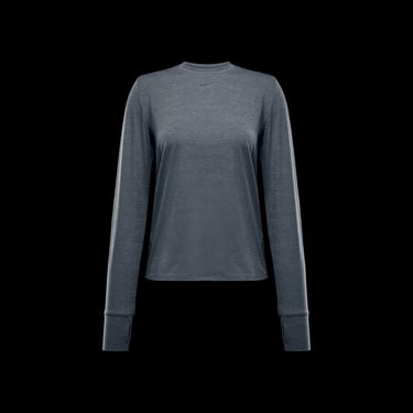  Nike One Classic Dri-Fit Kadın Gri Sweatshirt