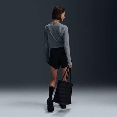  Nike One Classic Dri-Fit Kadın Gri Sweatshirt