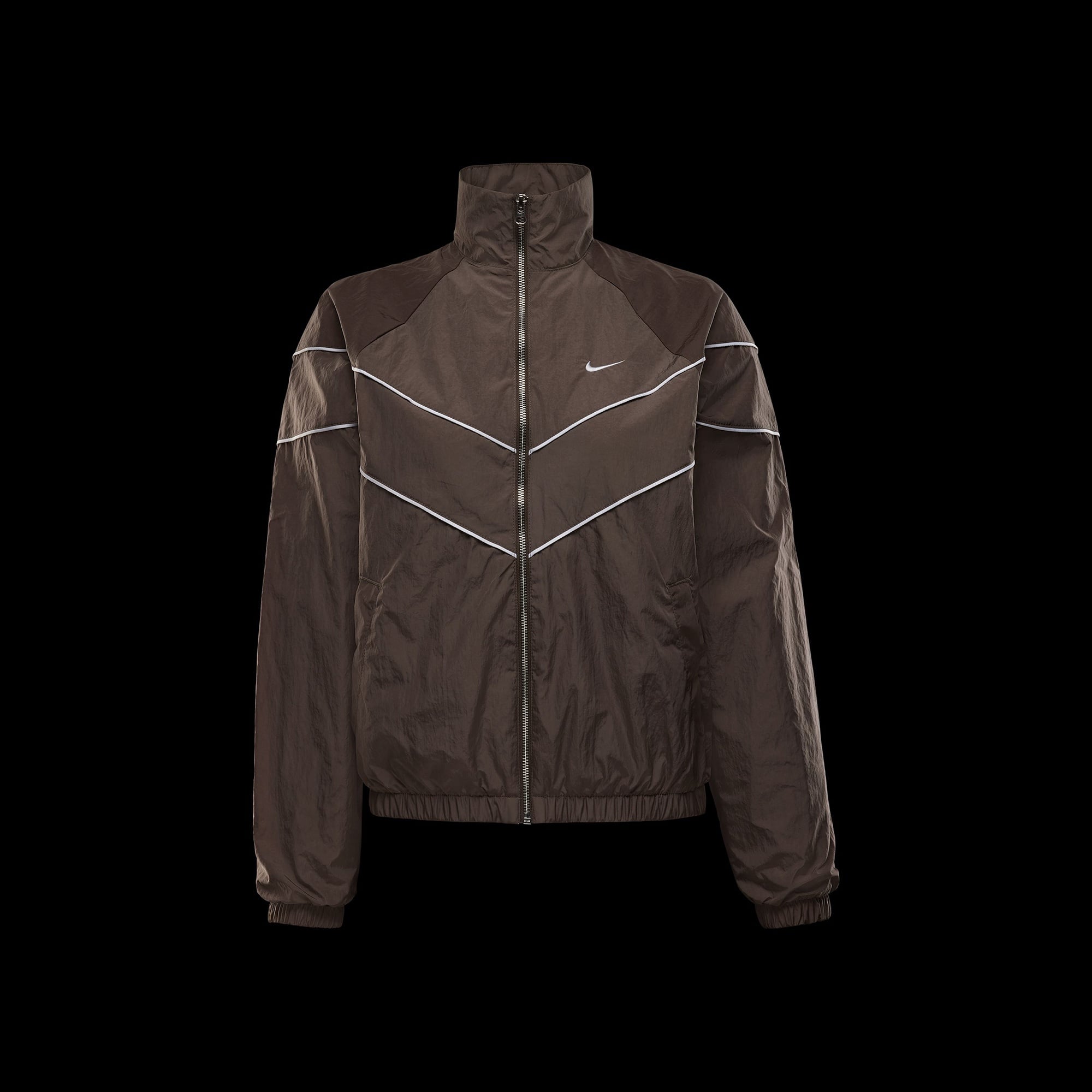 Nike Sportswear Windrunner Woven Kadın Gri Ceket