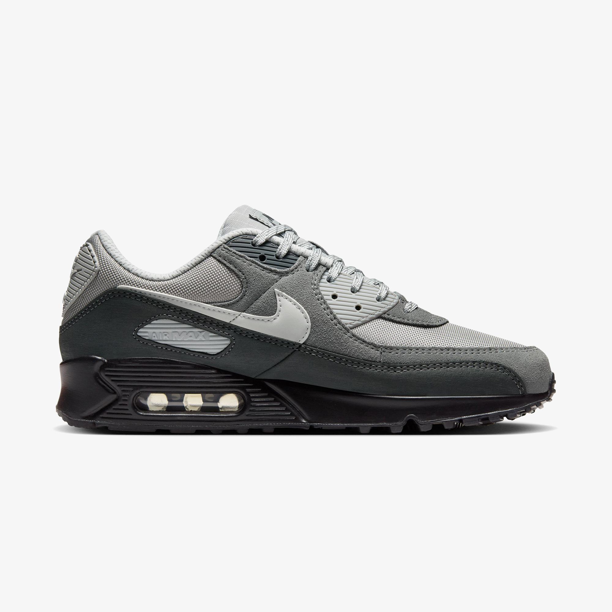 Nike Air Max 90 Erkek Gri Spor Ayakkabı
