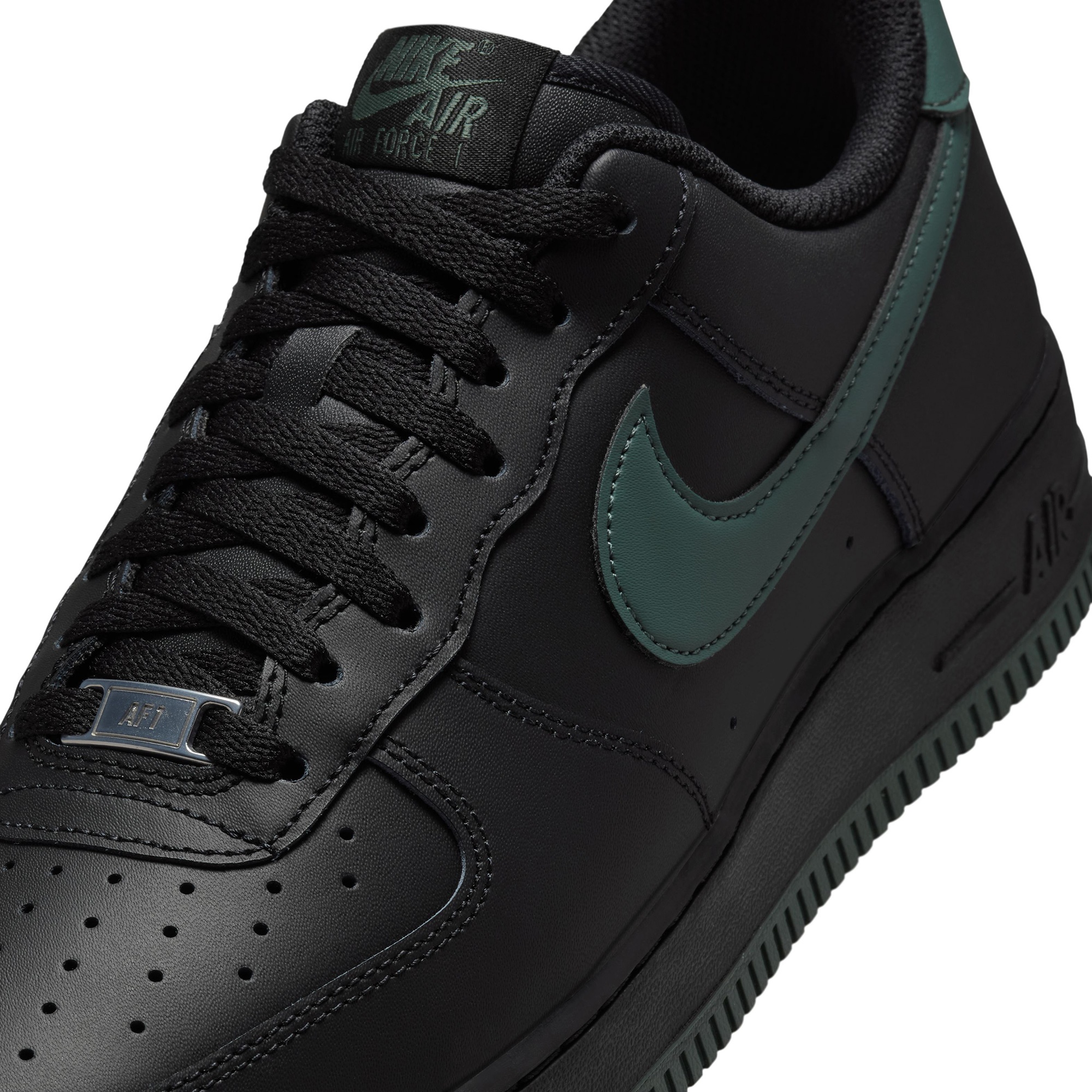 Nike Air Force 1 '07 Erkek Siyah Spor Ayakkabı
