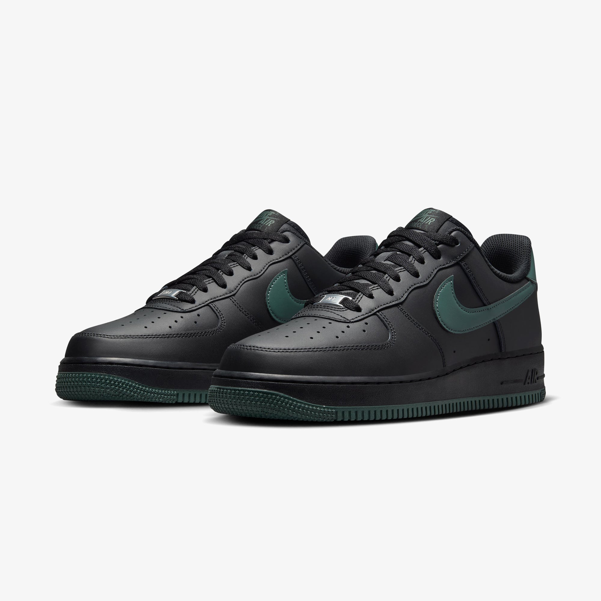 Nike Air Force 1 '07 Erkek Siyah Spor Ayakkabı