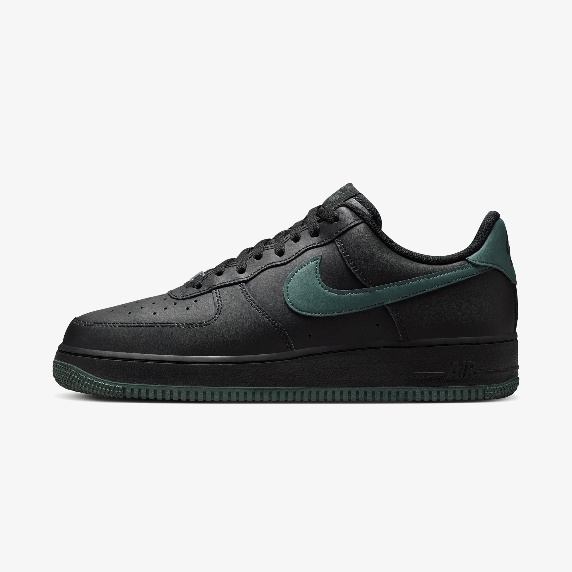 Nike Air Force 1 '07 Erkek Siyah Spor Ayakkabı