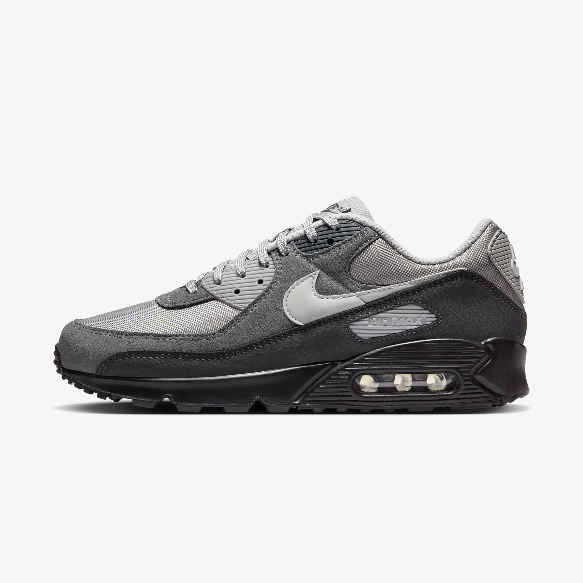 Nike Air Max 90 Erkek Gri Spor Ayakkabı