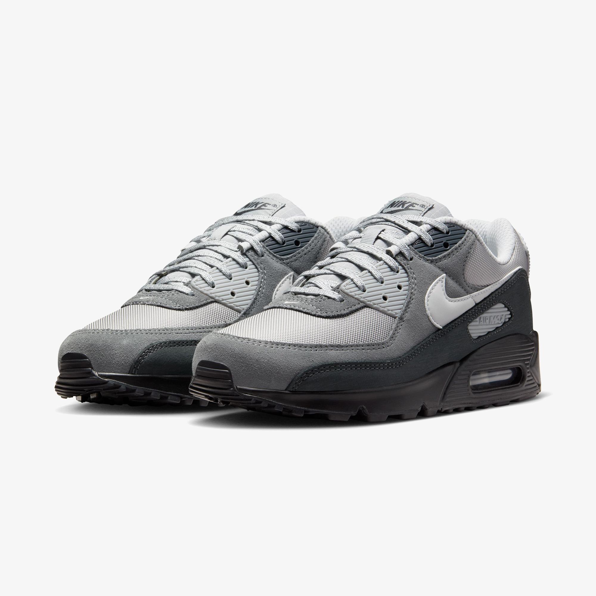 Nike Air Max 90 Erkek Gri Spor Ayakkabı