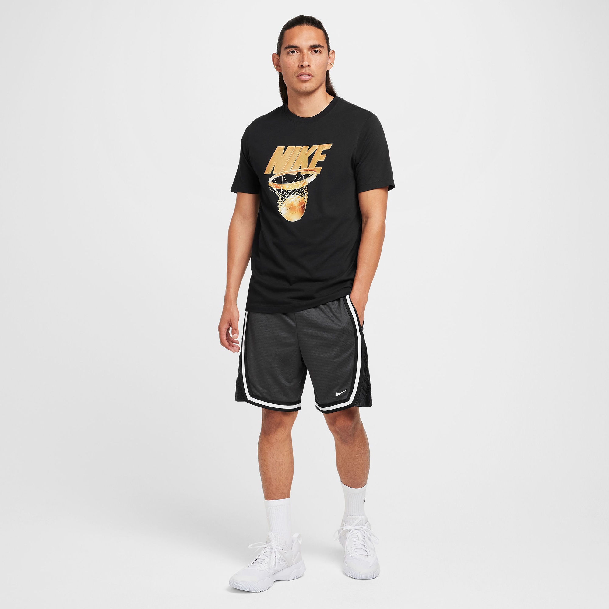 Nike Dri-Fit Vintage Erkek Siyah T-Shirt