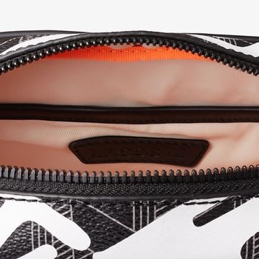  The Blend Erkek Baskılı Monogram Siyah Postacı Çantası