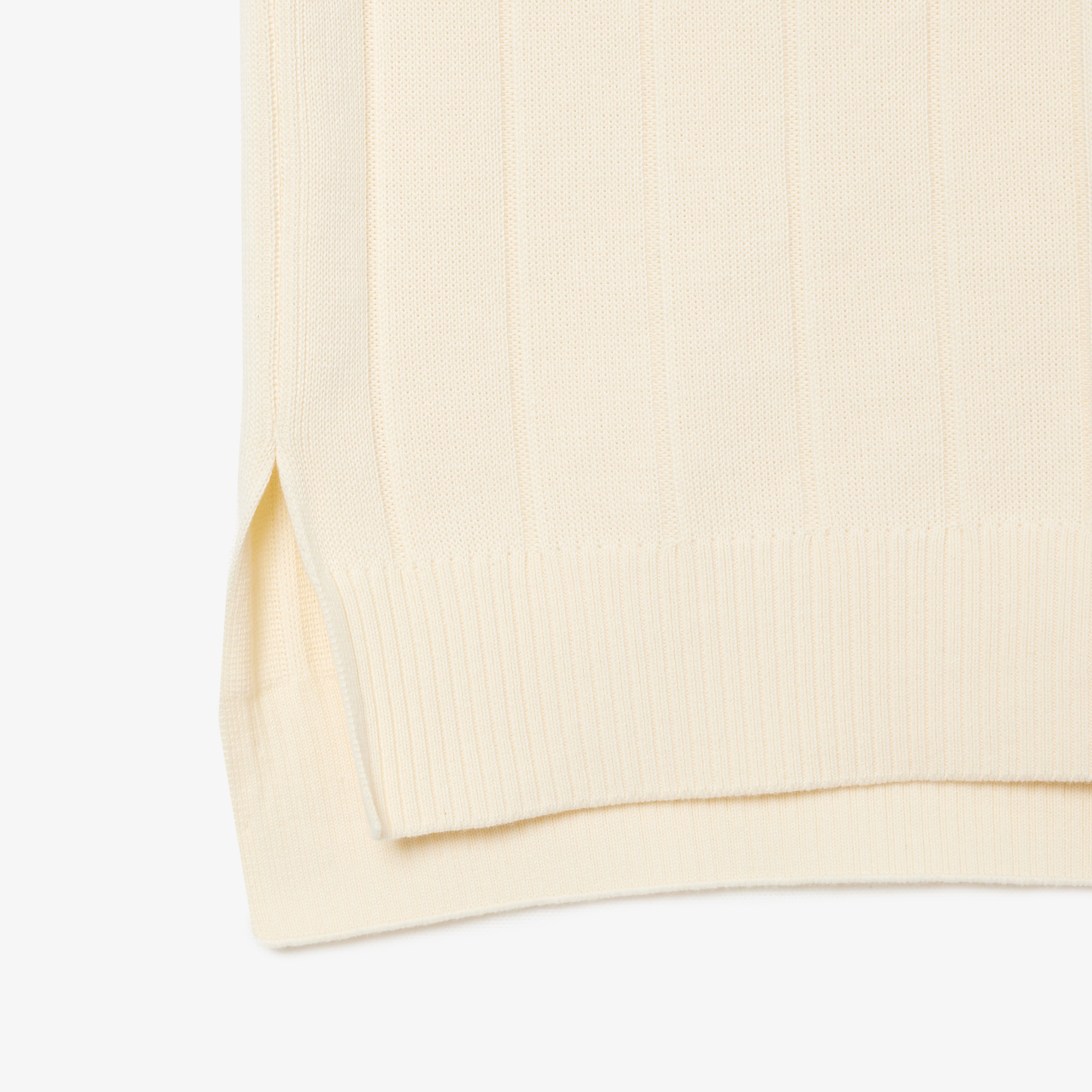 Kadın Regular Fit Kısa Kollu Polo Yaka Krem Elbise