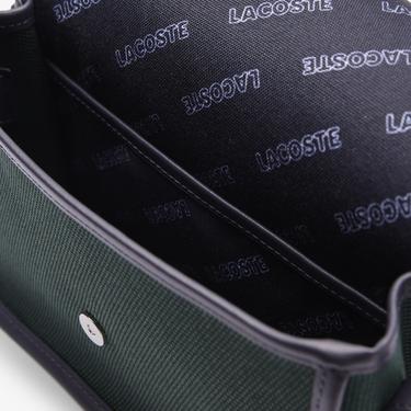  Lacoste Heritage Canvas Kadın Koyu Yeşil Omuz Çantası