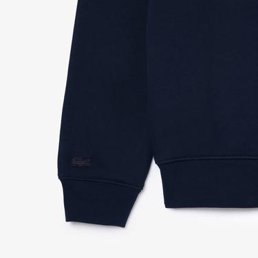  Erkek Classic Fit Bisiklet Yaka Lacivert Sweatshirt
