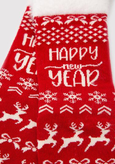  Mavi Kırmızı Bot Çorabı 1912933-32421