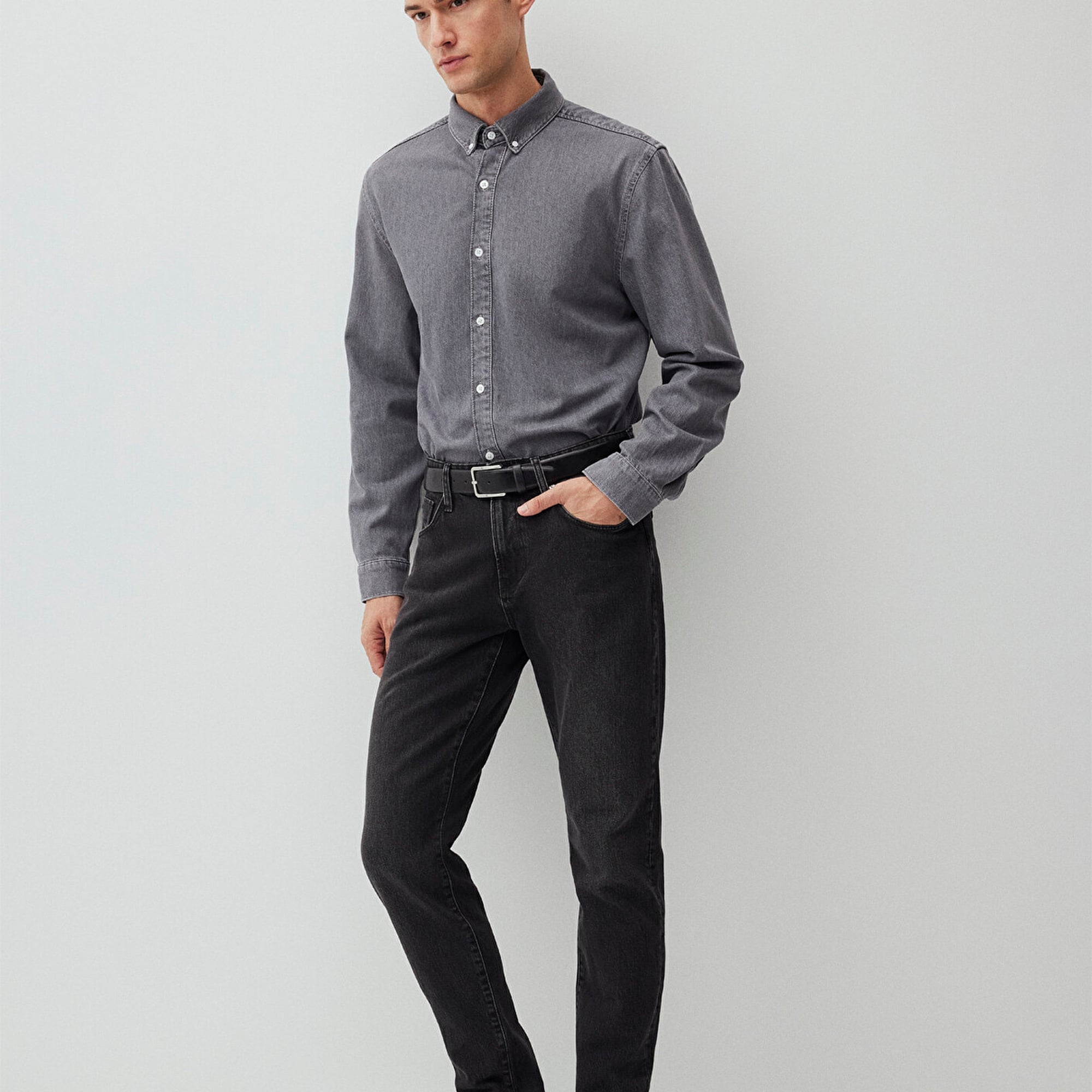 Mavi London Classic Denim Antrasit Jean Pantolon 0010172-87848