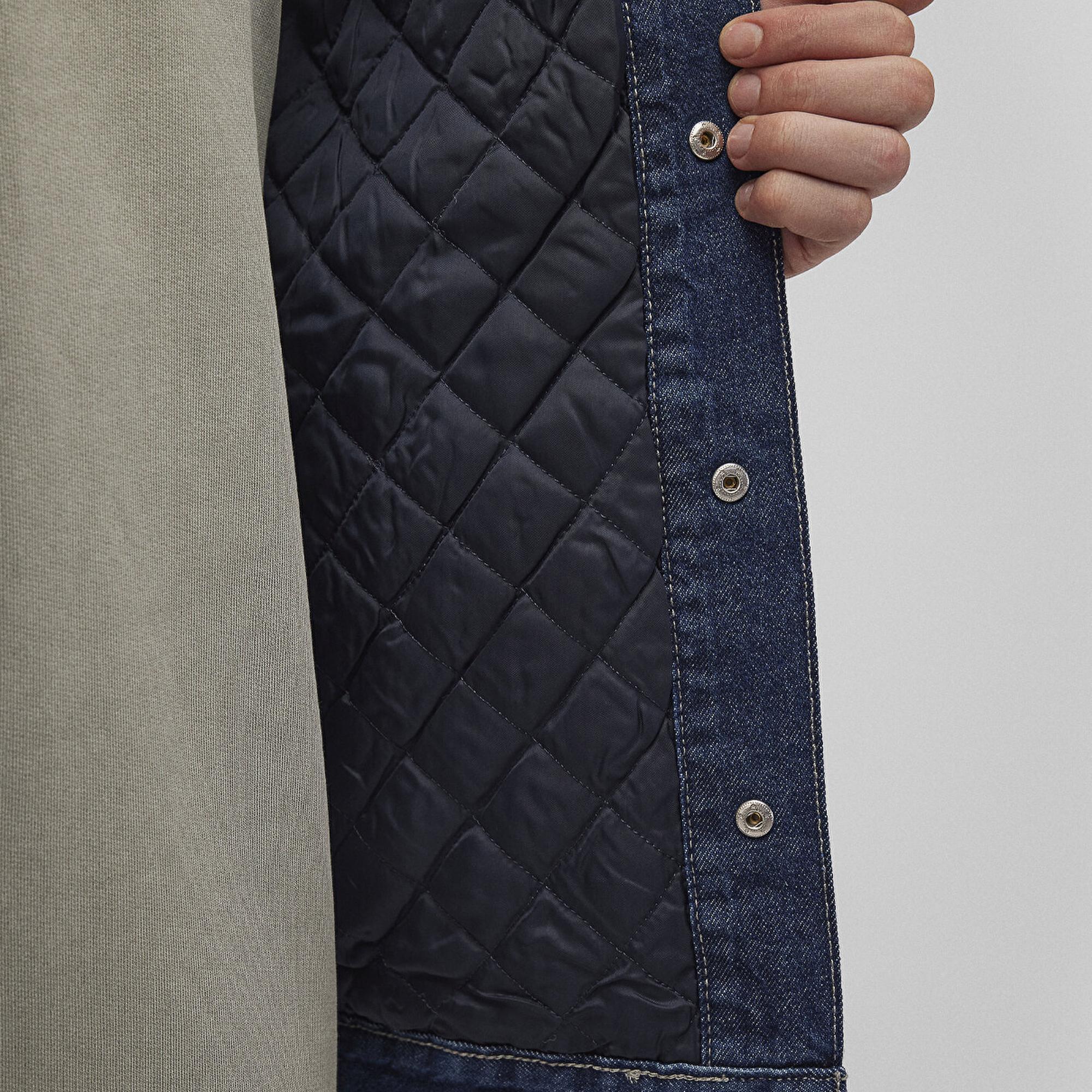 Mavi Eddie Kolej Koyu Mavi Denim Jean Ceket 0110411-88556