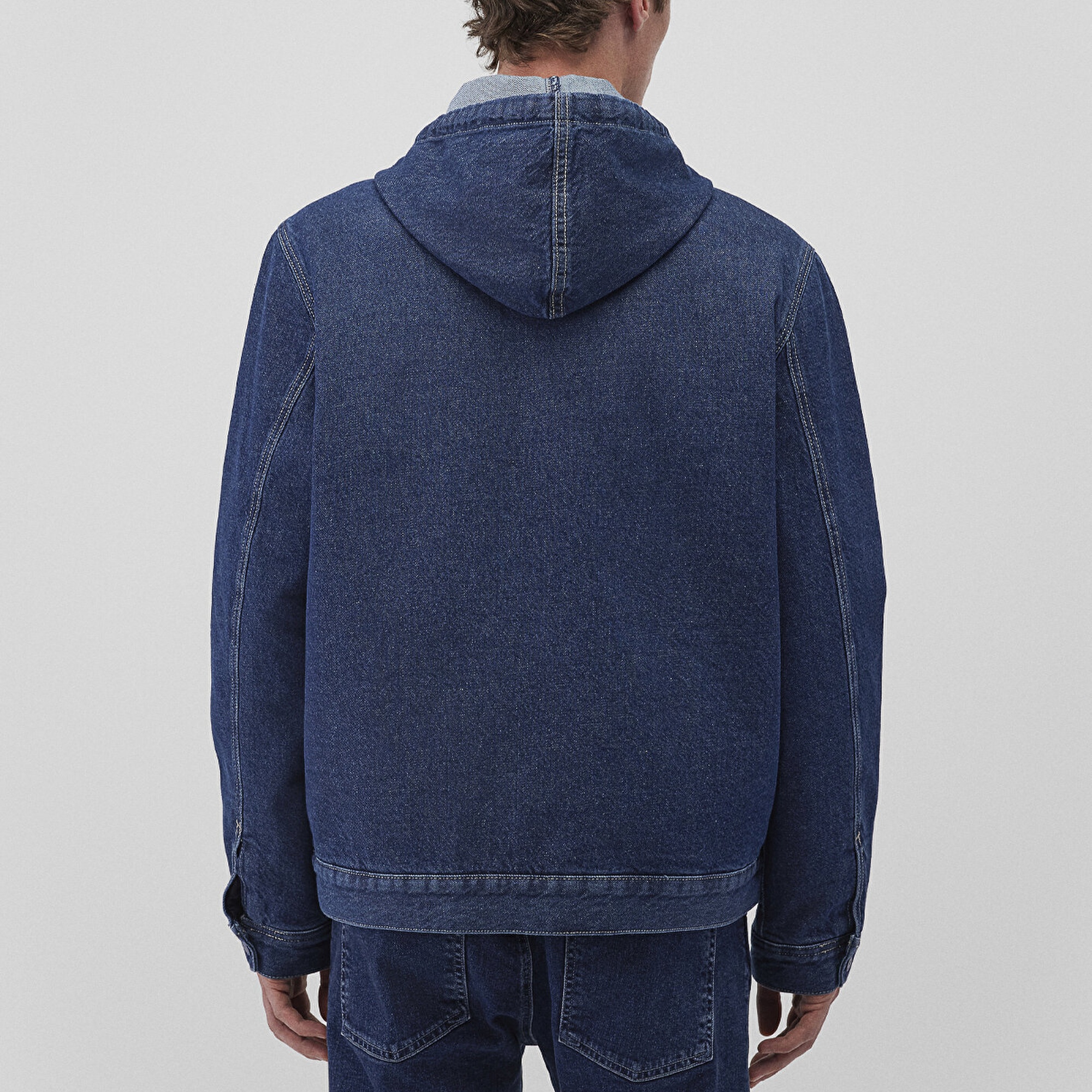 Mavi Eddie Kolej Koyu Mavi Denim Jean Ceket 0110411-88556