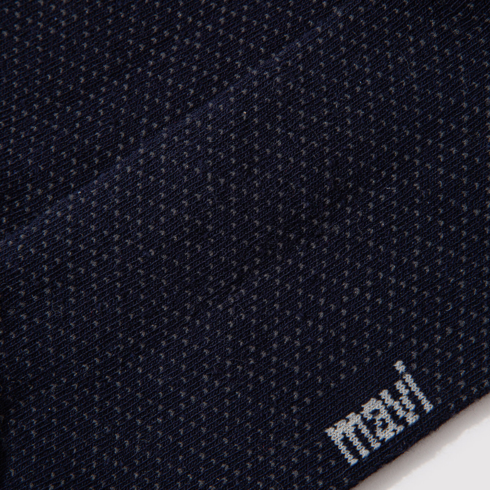 Mavi Desenli Lacivert Soket Çorap 0911581-32184