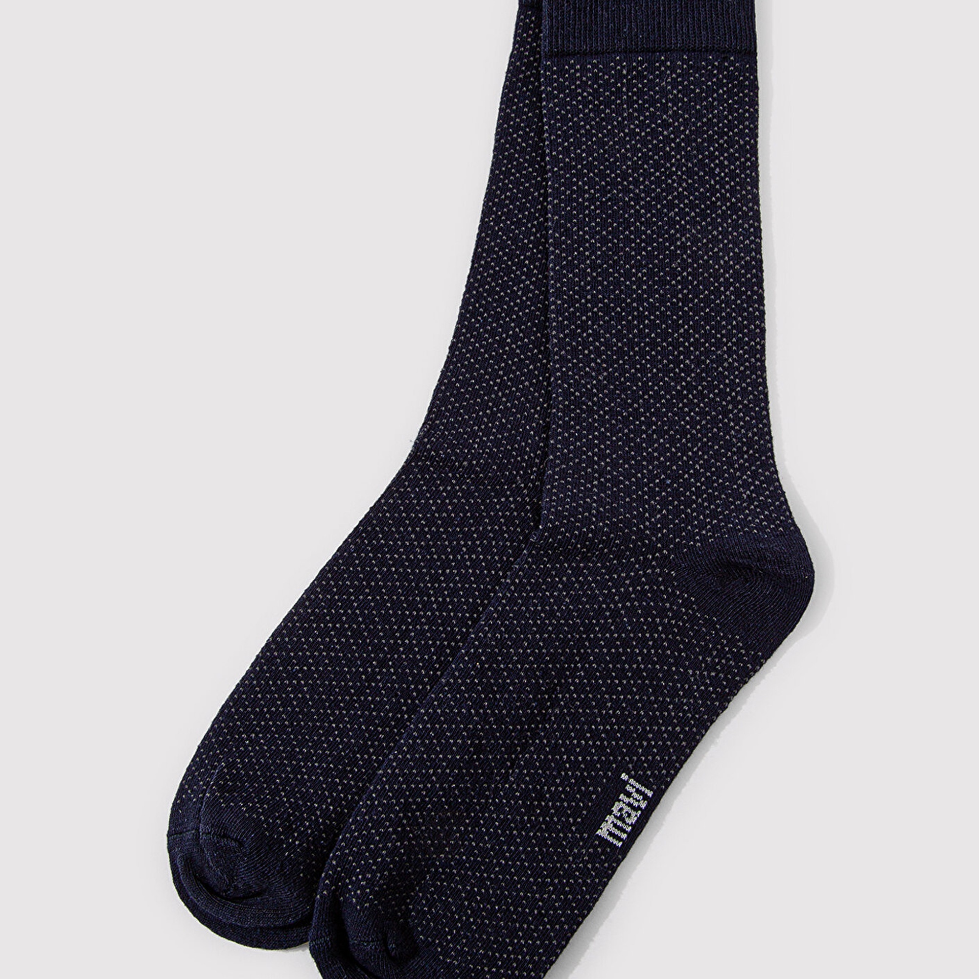 Mavi Desenli Lacivert Soket Çorap 0911581-32184