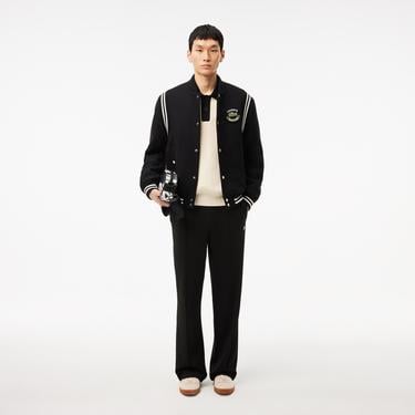  Erkek Hakim Yaka Siyah Bomber Ceket