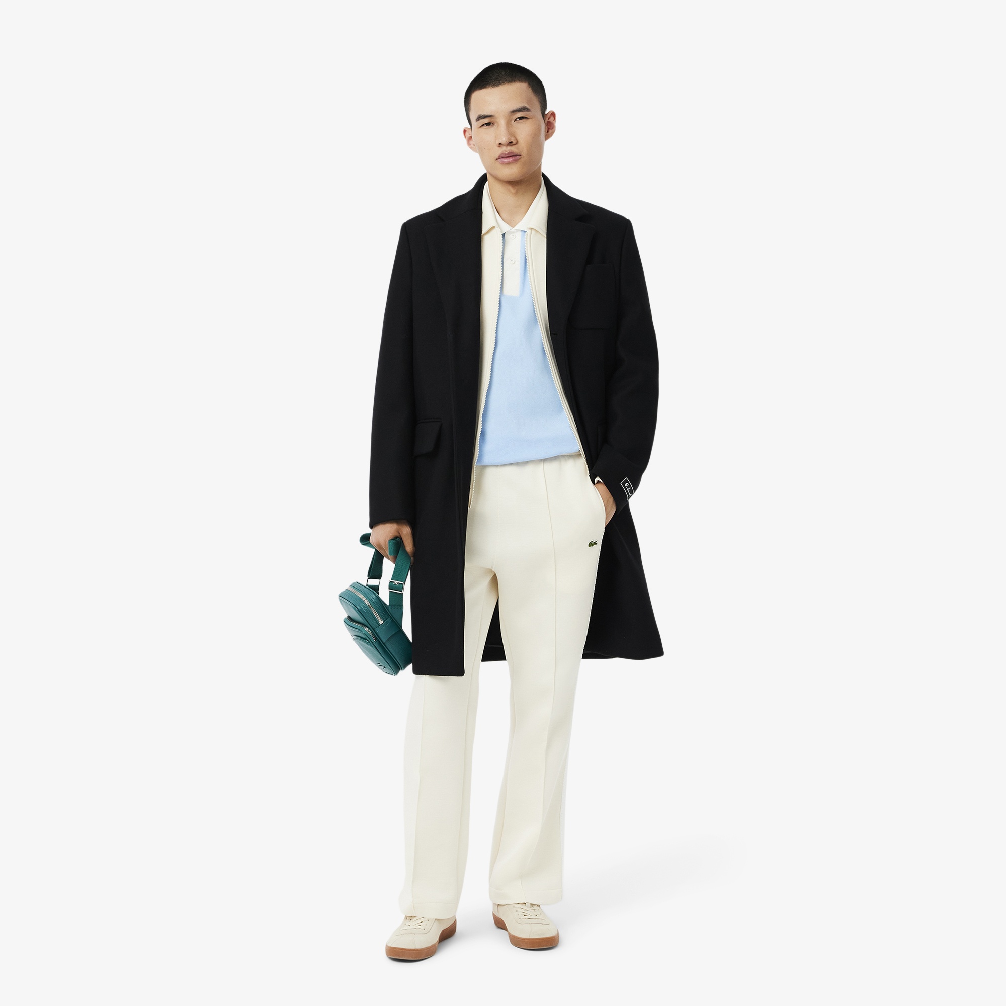 Erkek Classic Fit Mavi Polo