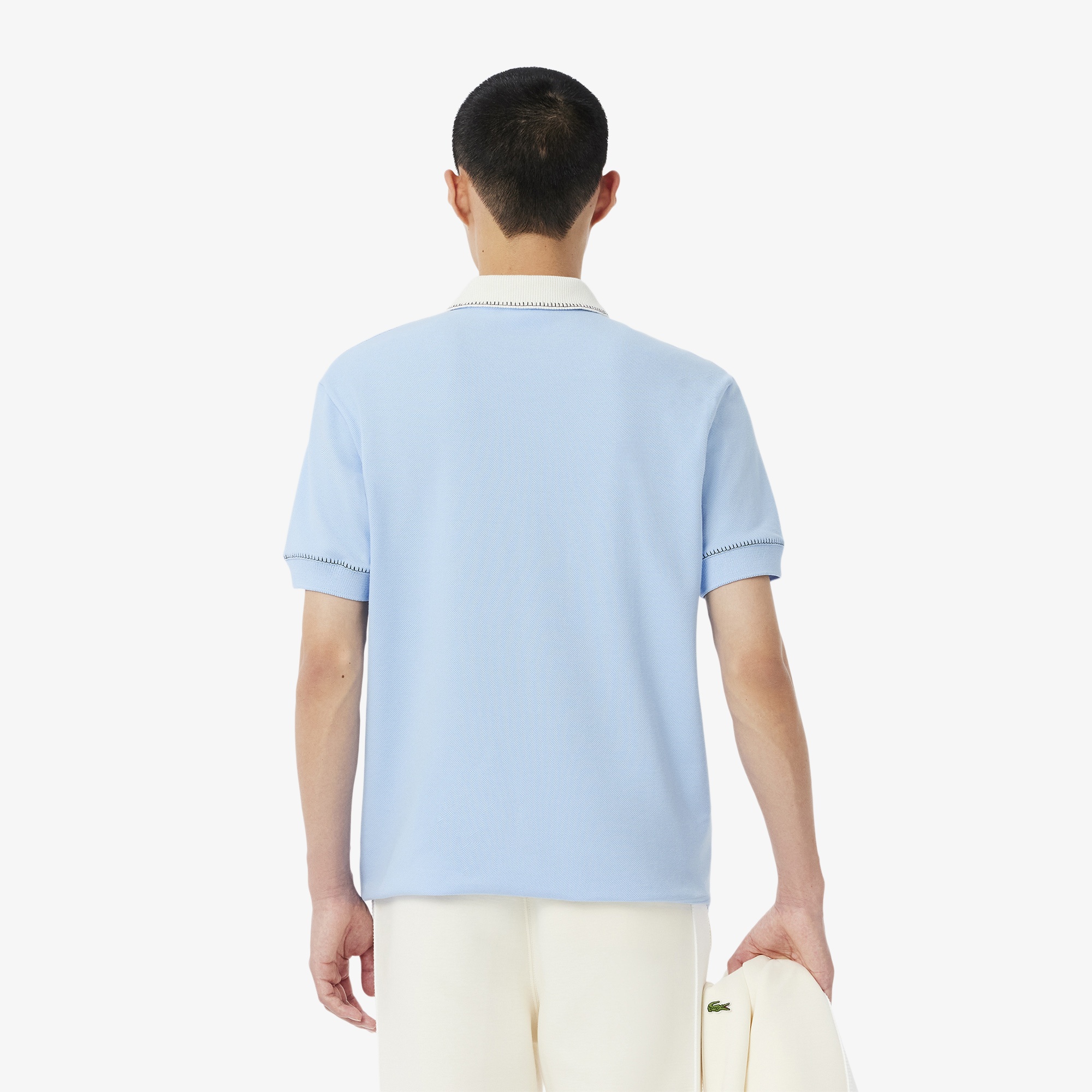 Erkek Classic Fit Mavi Polo