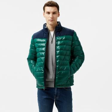  Nautica Erkek Yeşil & Lacivert Mont