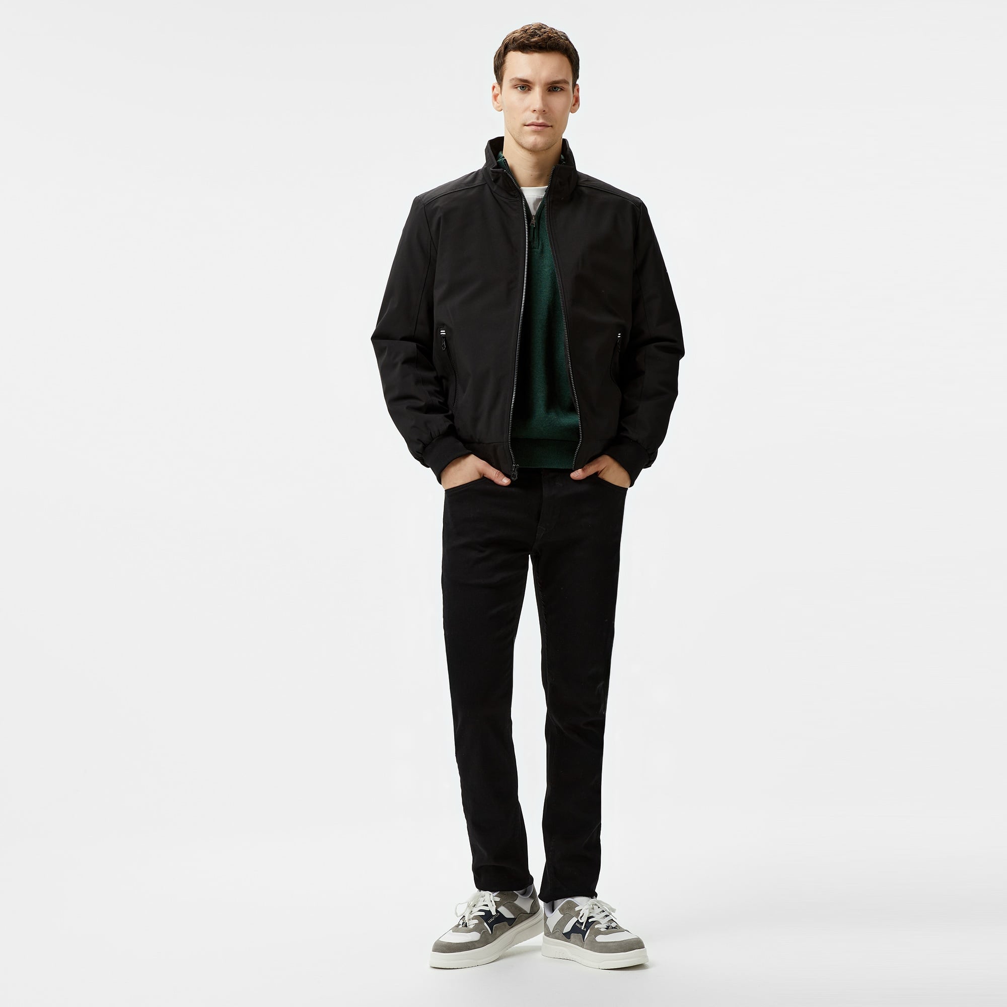 Nautica Erkek Siyah Mont