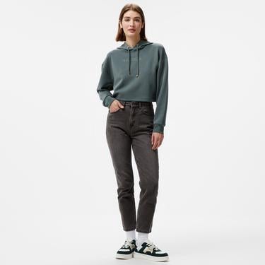  Nautica Kadın Yeşil Regular Fit Sweatshirt