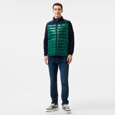  Nautica Erkek Yeşil & Lacivert Çift Taraflı Yelek