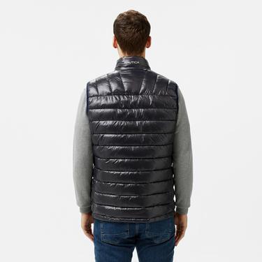  Nautica Erkek Lacivert & Gri Çift Taraflı Yelek