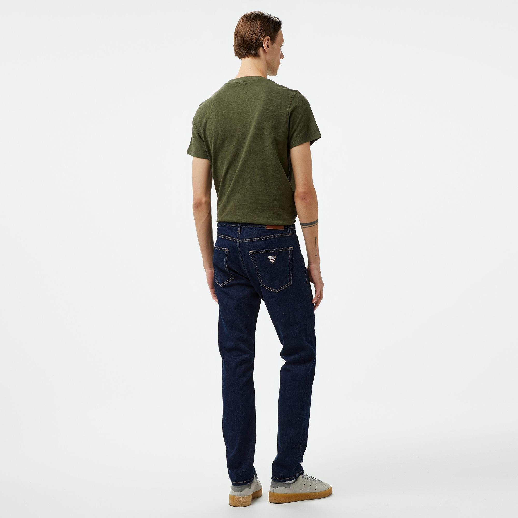 Guess G14 Slim Eco Varane Indigo Erkek Mavi Jean
