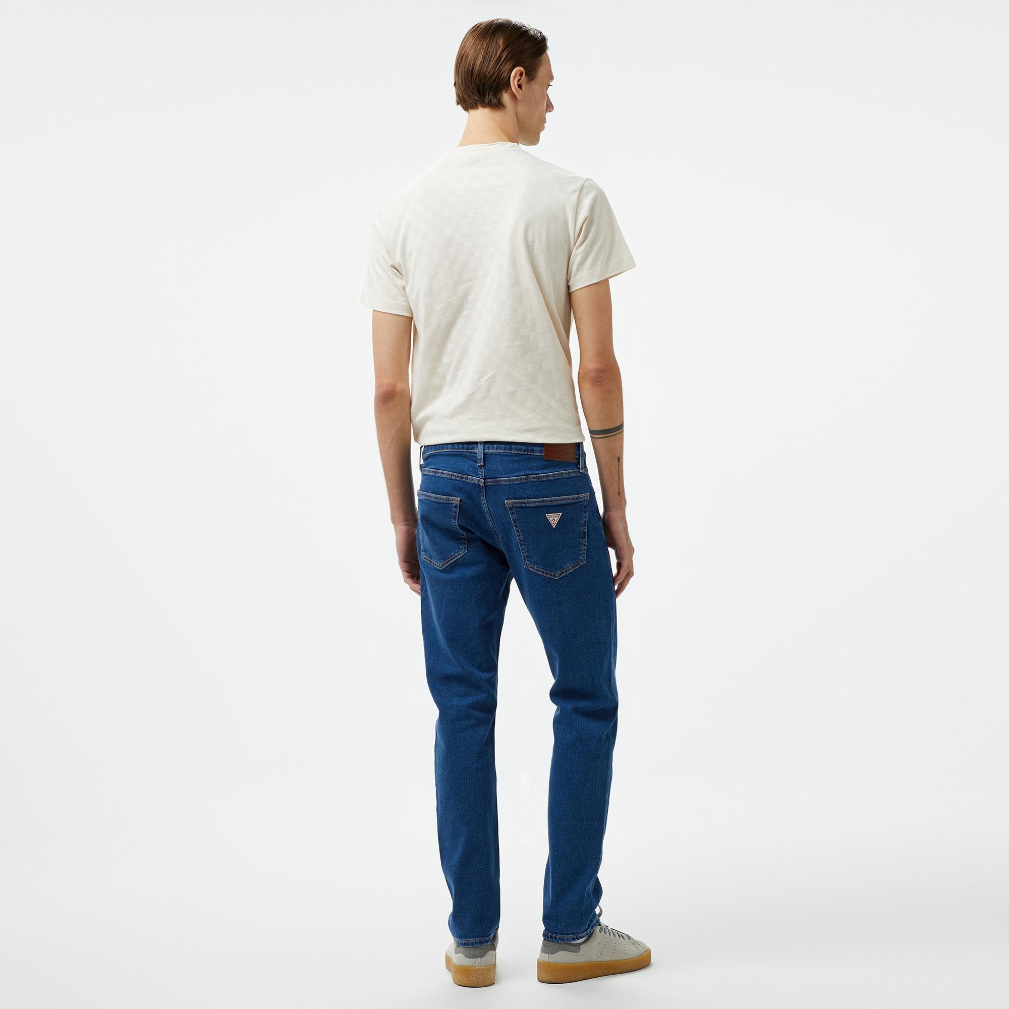 Guess G14 Eco Recy Varane Indigo Erkek Mavi Jean