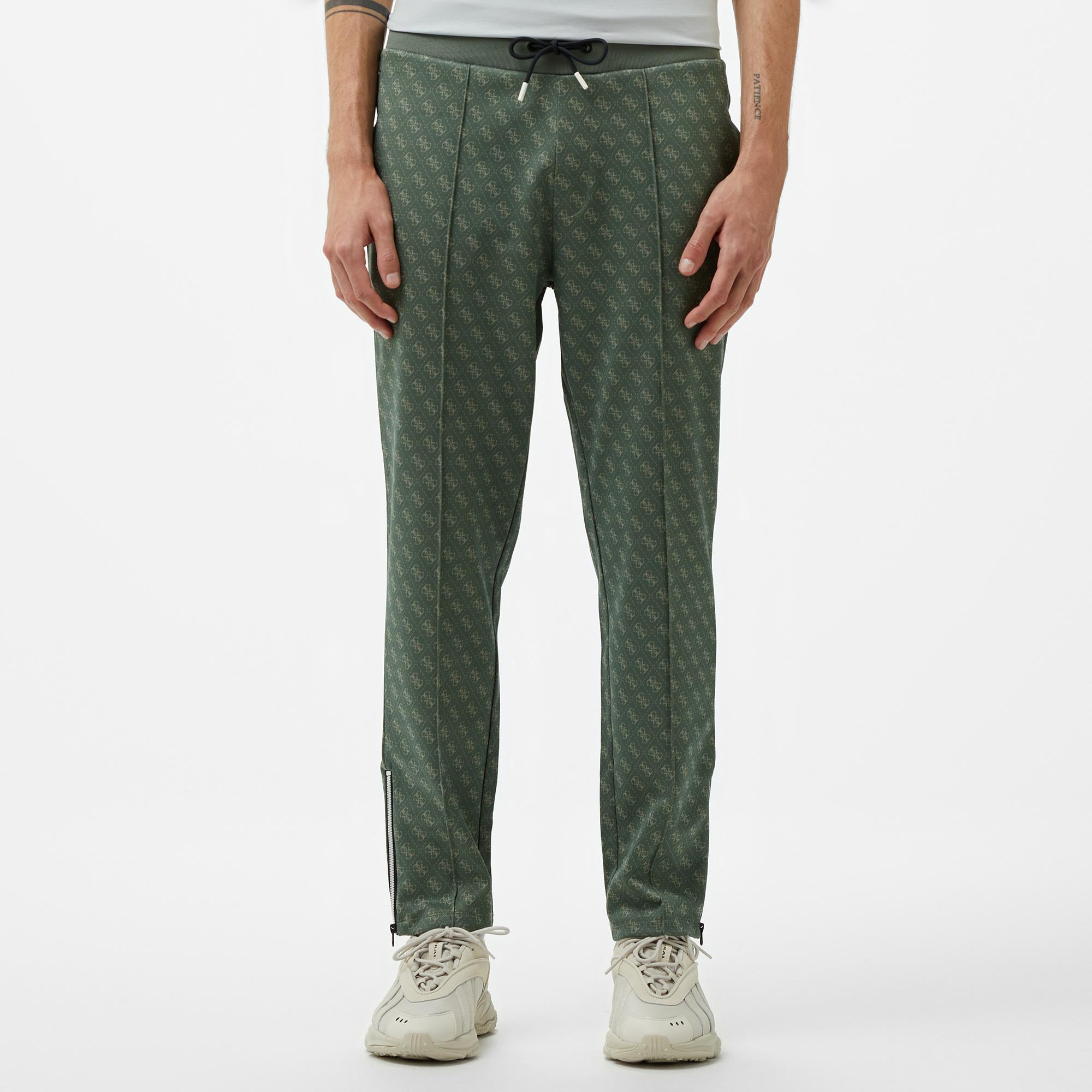 Guess Korbin Printed Double Knit Eco Erkek Multicolor Eşofman Altı