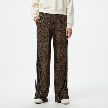  Guess Mini Sequins Straight Full Kadın Yeşil Eşofman Altı