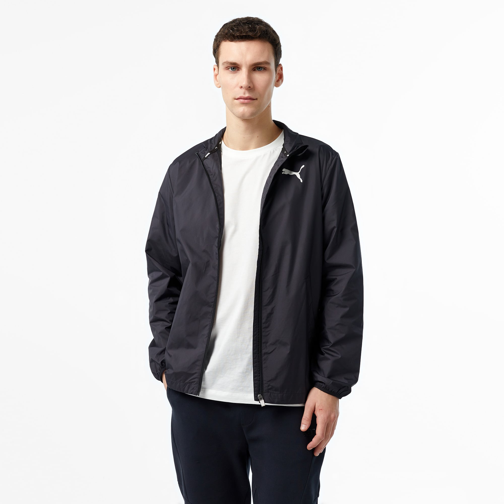  Puma Active Erkek Siyah Günlük Ceket