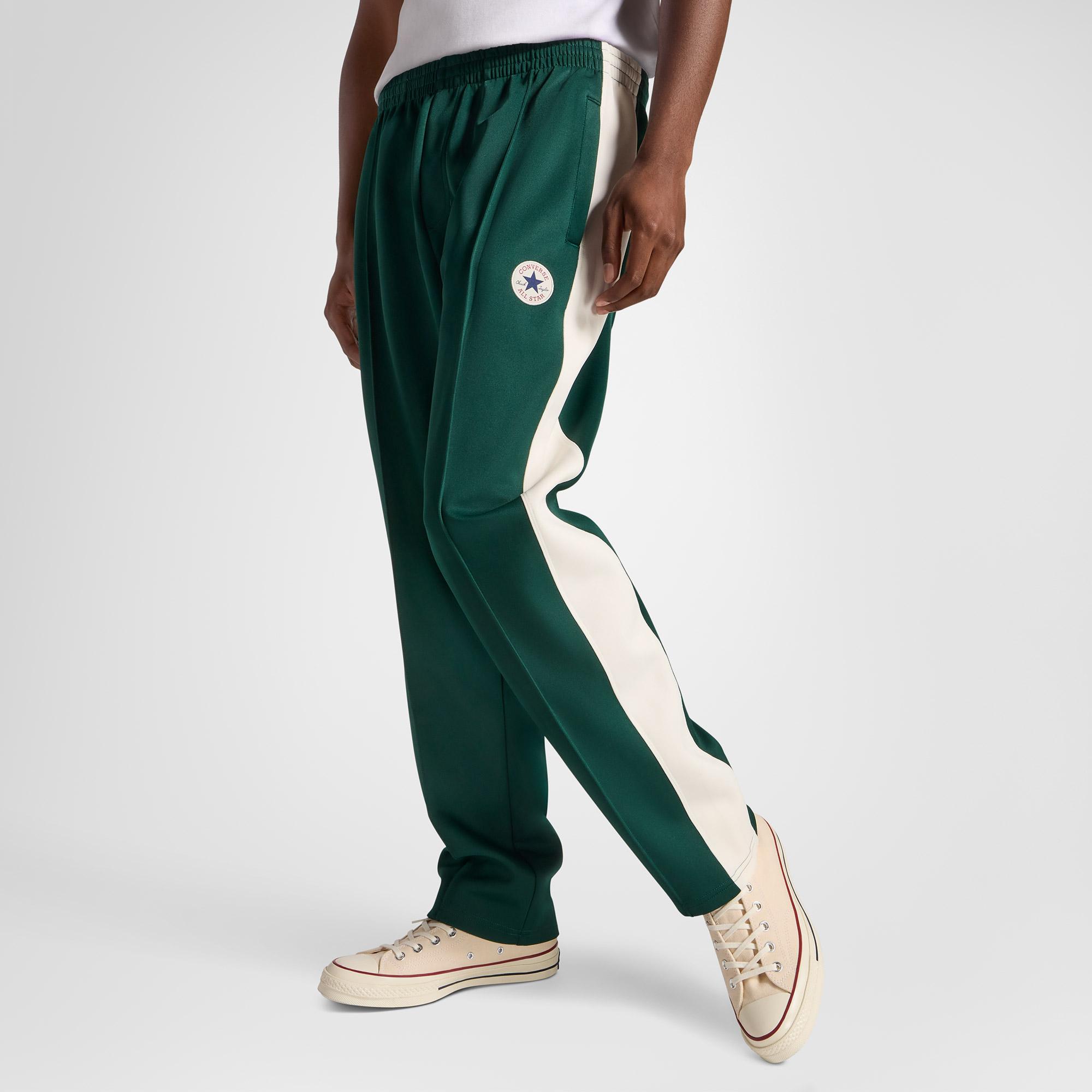 Converse Erkek Renk Bloklu Yeşil Eşofman Altı