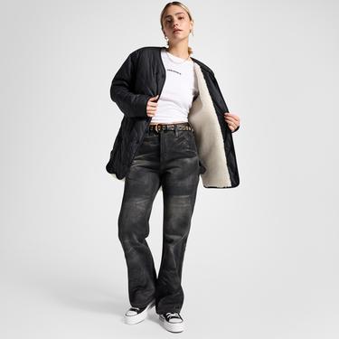 Converse Malden Liner Kadın Siyah Ceket