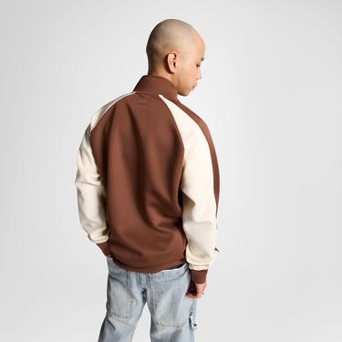  Converse Erkek Renk Bloklu Kahverengi Eşofman Üstü