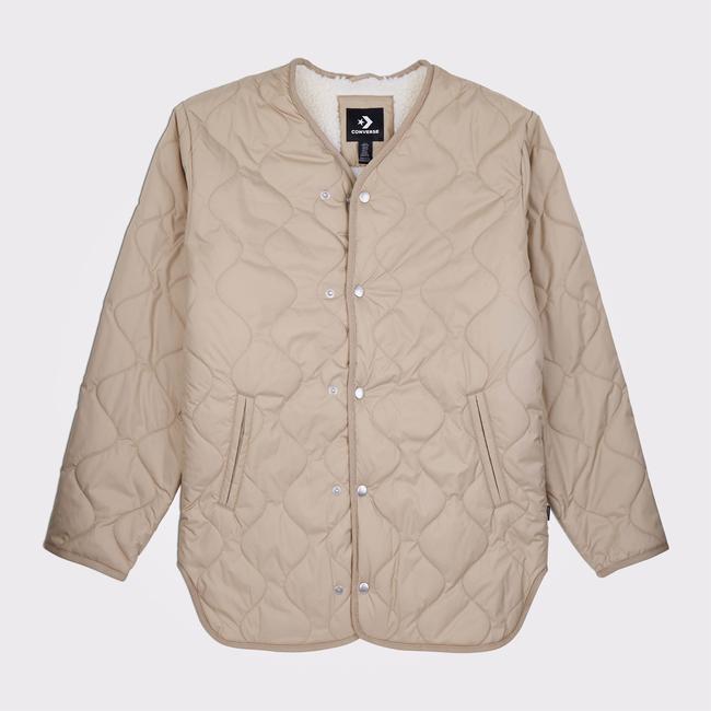  Converse Malden Liner Kadın Bej Ceket