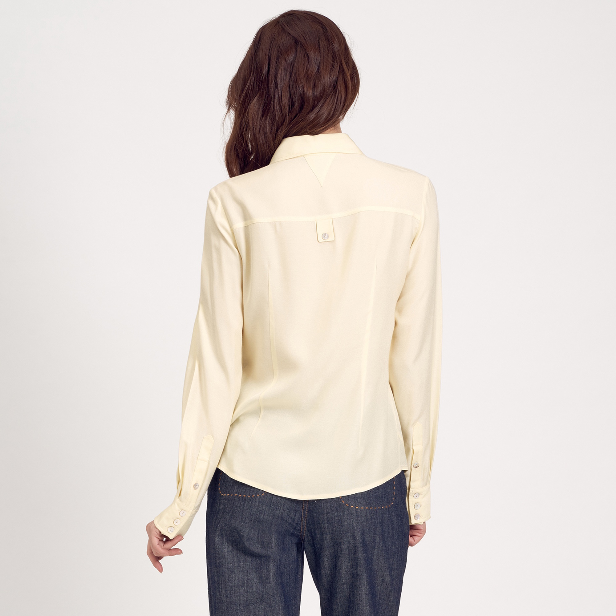 Sarı Kadın Gömlek