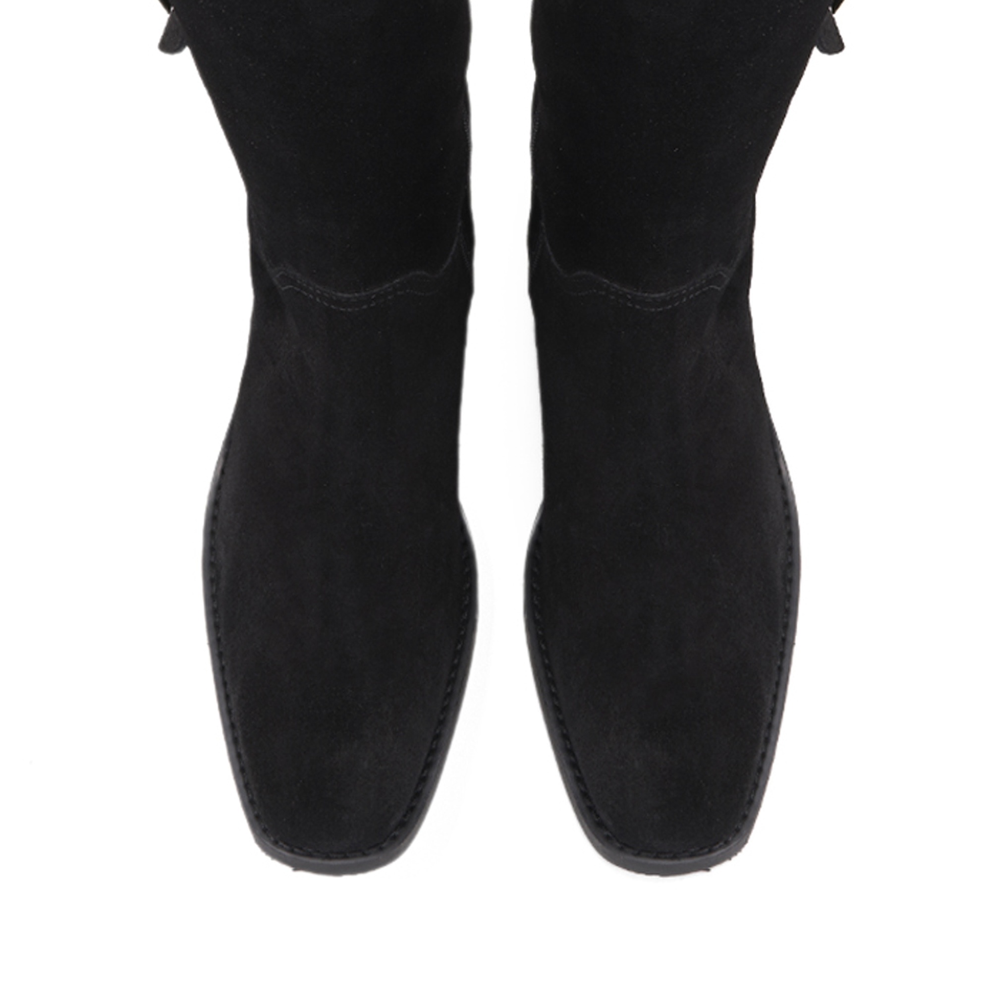 Kadın Siyah Süet Çizme