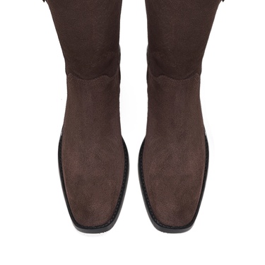 Kadın Kahve Süet Çizme