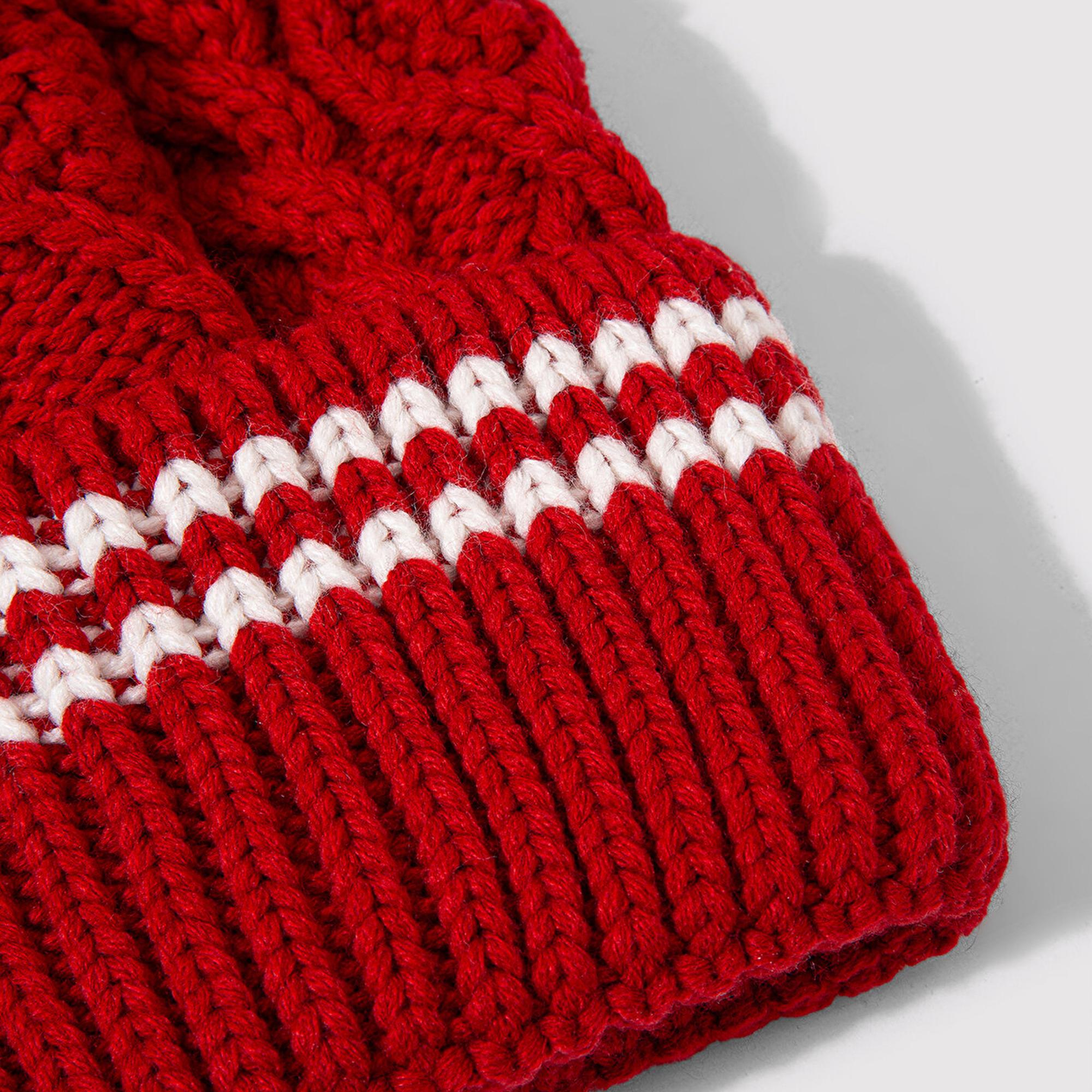 Mavi Ponponlu Kırmızı Bere 1913220-82054