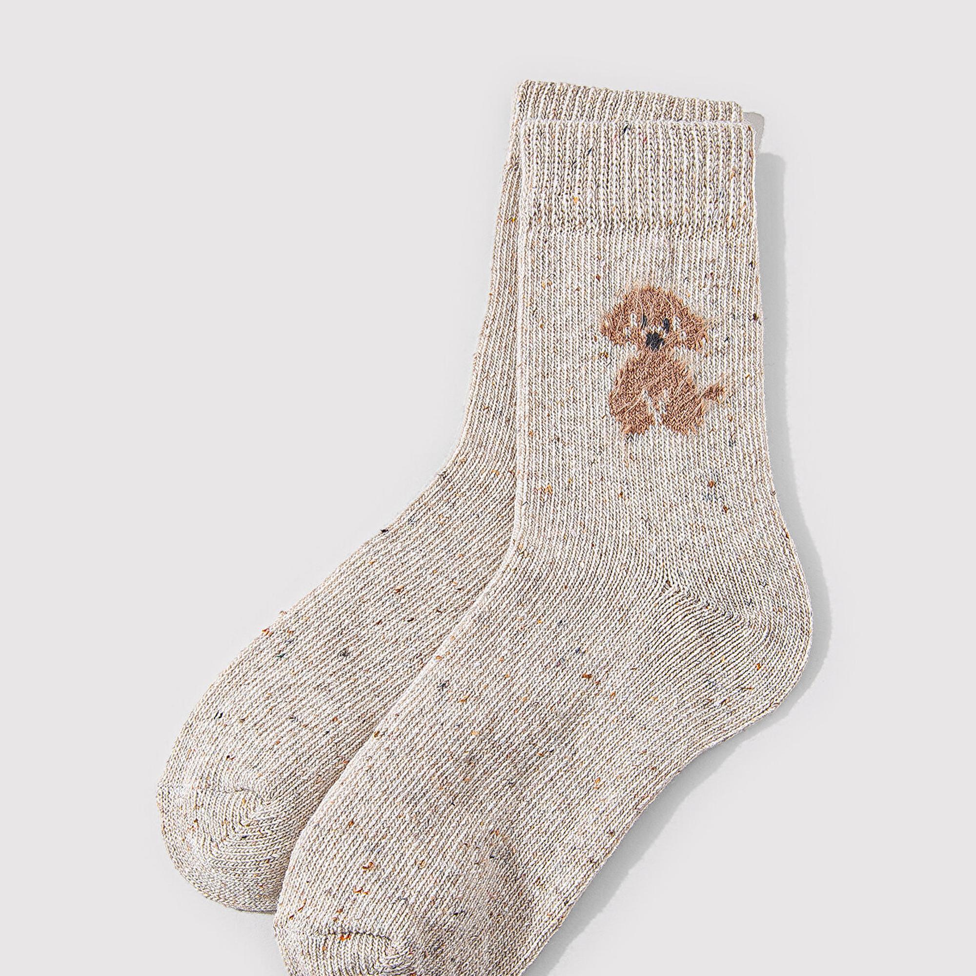 Mavi Bej Bot Çorabı 1912832-70020