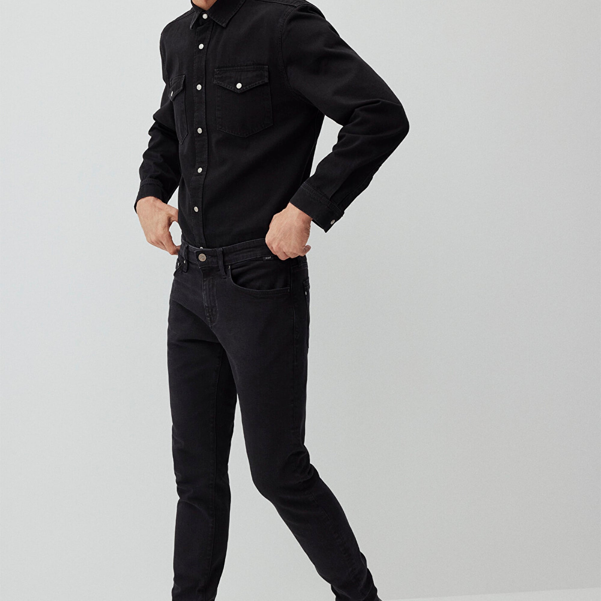 Mavi James Lux Black Antrasit Jean Pantolon 0042487866